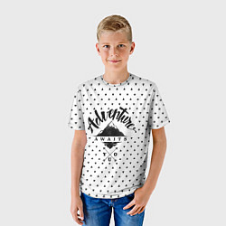 Футболка детская Adventure Awaits, цвет: 3D-принт — фото 2