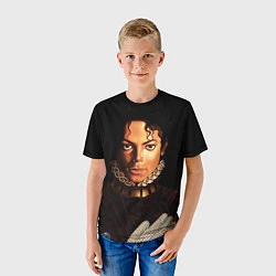 Футболка детская Король Майкл Джексон, цвет: 3D-принт — фото 2
