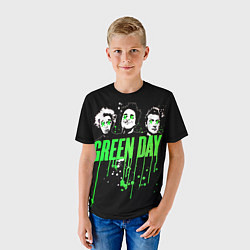 Футболка детская Green Day: Acid eyes, цвет: 3D-принт — фото 2