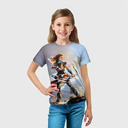 Футболка детская HZD 4, цвет: 3D-принт — фото 2