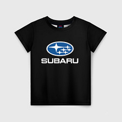 Футболка детская Subaru - emblem, цвет: 3D-принт