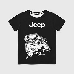 Футболка детская Jeep, цвет: 3D-принт