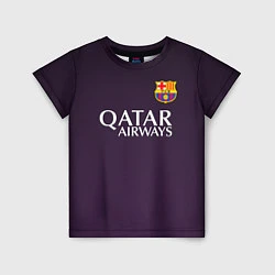 Футболка детская Barcelona FC: Violet, цвет: 3D-принт