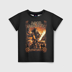 Футболка детская Amon Amarth: Dark warrior, цвет: 3D-принт