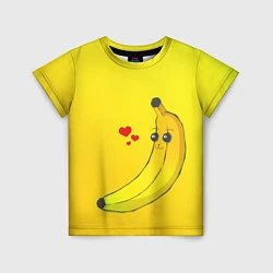 Футболка детская Just Banana (Yellow), цвет: 3D-принт