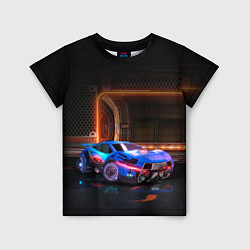 Футболка детская Rocket League, цвет: 3D-принт