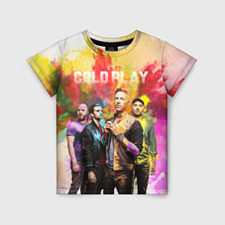 Футболка детская Coldplay, цвет: 3D-принт