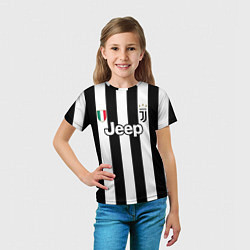 Футболка детская Juventus FC: Dybala Home 17/18, цвет: 3D-принт — фото 2