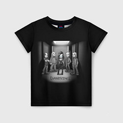 Футболка детская Evanescence Band, цвет: 3D-принт