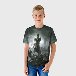 Футболка детская Dishonored 2, цвет: 3D-принт — фото 2