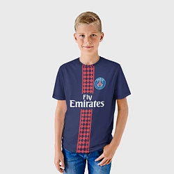 Футболка детская PSG FC: Original 2018, цвет: 3D-принт — фото 2