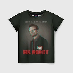 Футболка детская Mr Robot: Illusion, цвет: 3D-принт