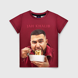 Футболка детская Jah Khalib: Eat Wok, цвет: 3D-принт