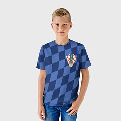 Футболка детская Сборная Хорватии, цвет: 3D-принт — фото 2