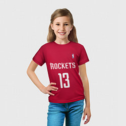Футболка детская Rockets: Houston 13, цвет: 3D-принт — фото 2