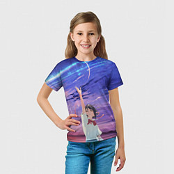 Футболка детская Your Name, цвет: 3D-принт — фото 2