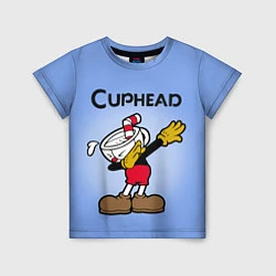 Футболка детская Cuphead Dab, цвет: 3D-принт