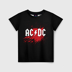 Футболка детская AC/DC: Red Spot, цвет: 3D-принт