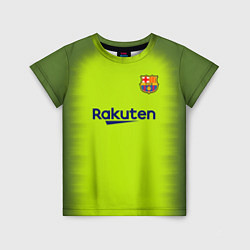 Футболка детская FC Barcelona: Home 18/19, цвет: 3D-принт