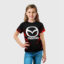 Футболка детская Mazda: Red Anger, цвет: 3D-принт — фото 2