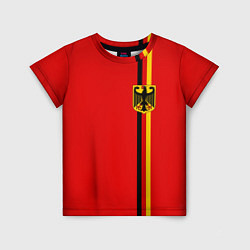 Футболка детская Германия, цвет: 3D-принт