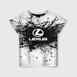 Футболка детская Lexus: Black Spray, цвет: 3D-принт