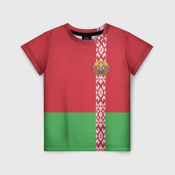 Футболка детская Беларусь, цвет: 3D-принт