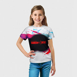 Футболка детская R6S: Colour Style, цвет: 3D-принт — фото 2