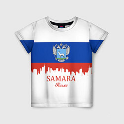 Футболка детская Samara: Russia, цвет: 3D-принт