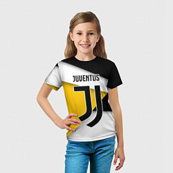 Футболка детская FC Juventus, цвет: 3D-принт — фото 2