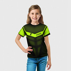 Футболка детская CS:GO Carbon Form, цвет: 3D-принт — фото 2