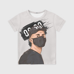 Футболка детская Y-3 00:00, цвет: 3D-принт