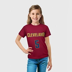 Футболка детская Cleveland Cavaliers: Smith JR 5, цвет: 3D-принт — фото 2