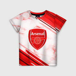 Футболка детская Arsenal, цвет: 3D-принт