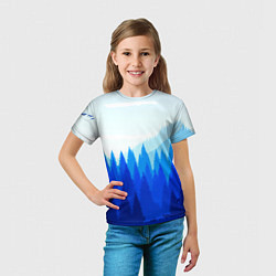 Футболка детская Firewatch: Cold Wood, цвет: 3D-принт — фото 2