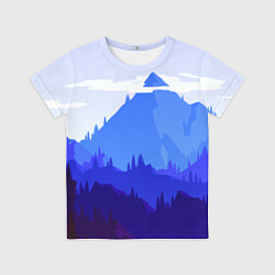 Детская футболка Firewatch: Cold Mountain
