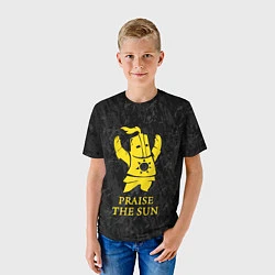 Футболка детская Praise The Sun, цвет: 3D-принт — фото 2