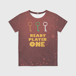 Футболка детская Ready player one, цвет: 3D-принт
