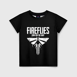 Футболка детская Fireflies: White Logo, цвет: 3D-принт