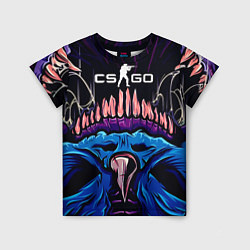 Футболка детская CS:GO Hyper Beast Skin, цвет: 3D-принт