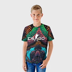 Футболка детская CS GO hyper beast skin, цвет: 3D-принт — фото 2