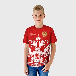 Футболка детская Red Russia, цвет: 3D-принт — фото 2