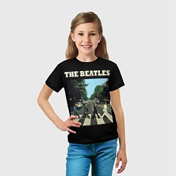 Футболка детская The Beatles: Abbey Road, цвет: 3D-принт — фото 2