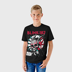 Футболка детская Blink-182: Death Punk, цвет: 3D-принт — фото 2