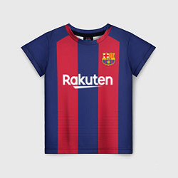 Футболка детская Barcelona home v2 19-20, цвет: 3D-принт