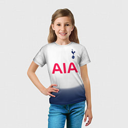 Футболка детская FC Tottenham: Lukas Home 18-19, цвет: 3D-принт — фото 2