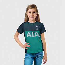 Футболка детская FC Tottenham: Son Third 18-19, цвет: 3D-принт — фото 2