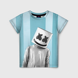 Футболка детская Marshmello, цвет: 3D-принт