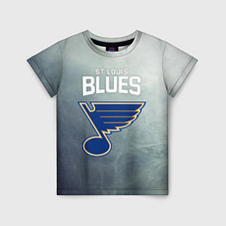 Футболка детская St Louis Blues, цвет: 3D-принт