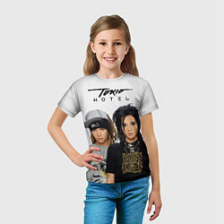 Футболка детская Tokio Hotel - poster, цвет: 3D-принт — фото 2